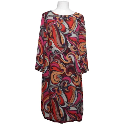 Klänning (Röd, Orange, Rosa, Flerfärgad) från Maeve Polyester