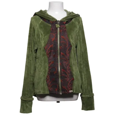 Capuchon sweater (Groen, Bruin, Meerkleurig) van Chapati Design Katoen, Polyester