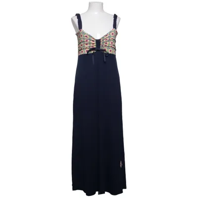 Maxi jurk (Blauw, Meerkleurig) van Du Milde Elastaan, Viscose