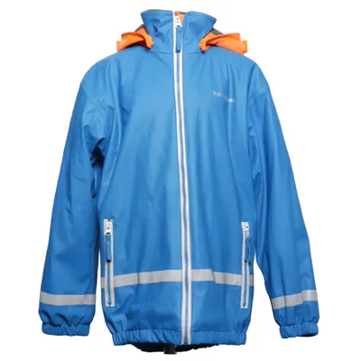 Rain jacket (Blue, Orange, Gray) from Tenson Polyester, Polyurethane
