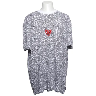 T-shirt (Wit, Zwart, Rood) van Keith Haring