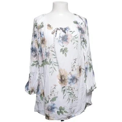 Blouse (Blanc, Multicolore) de New Collection Viscose