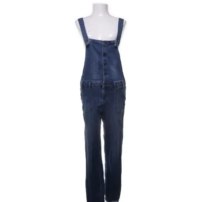 Hängselbyxor (Blå) från Clockhouse by C&A Bomull, Elastan