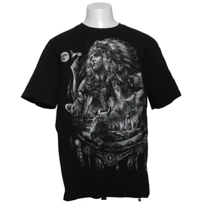 T-shirt (Svart) från Rock Chang Bomull