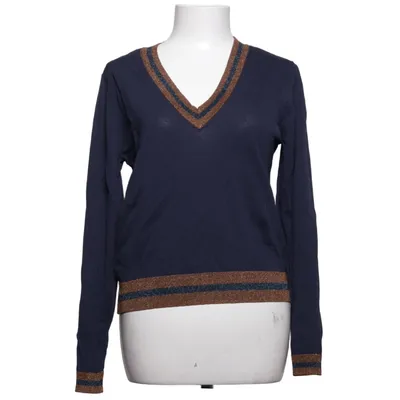 Pull-over (Bleu, Or) de Lola Casademunt Polyamide, Viscose