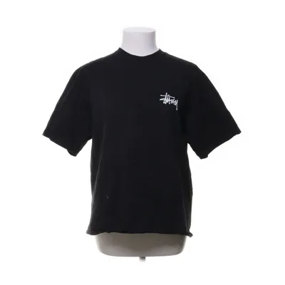 T-shirt (Black, White) from Stüssy Cotton