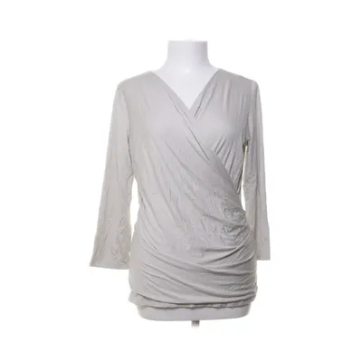Wikkelblouse (Beige) van MaxMara Viscose, Elastaan