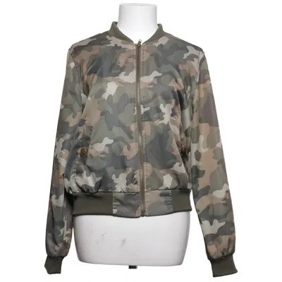 Bomber jacket (Green, Brown, Beige) from Hippie Rose Elastane, Polyester