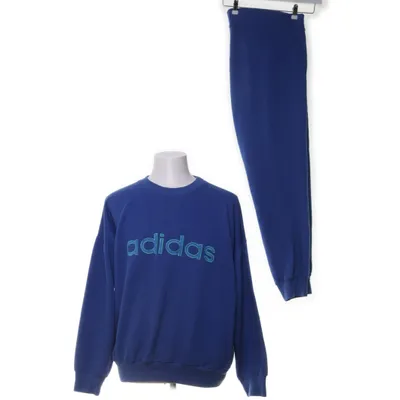 Sportssæt (Blå) fra Adidas Bomuld, Polyester