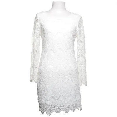 Kleid (Weiß) von Truly Mine Baumwolle, Polyamid, Polyester