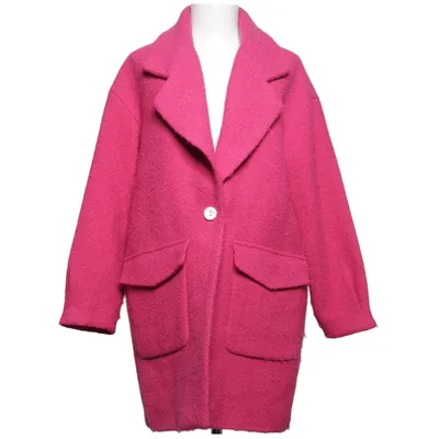 Coat (Pink) from EDC by ESPRIT Acrylic, Polyester, Wool