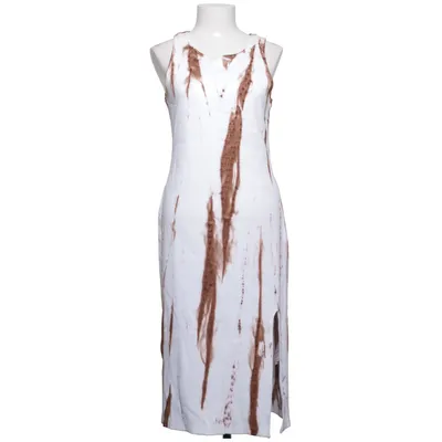 Dress (White, Brown) from Blanche Elastane, Organic cotton