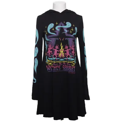 Robe à capuche (Witches Sabbath) de Killstar Élasthane, Viscose
