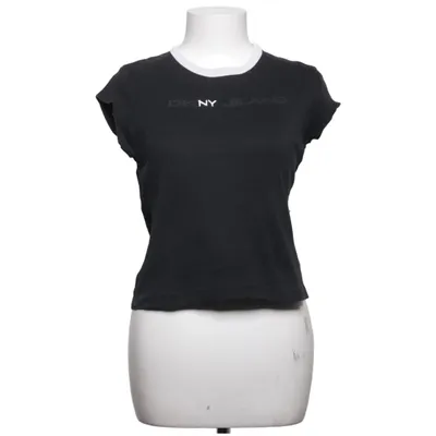 T-shirt (Black, White) from DKNY Jeans Cotton