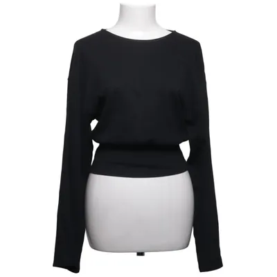 Sweatshirt (Zwart) van Gina Tricot Katoen, Elastaan, Modal