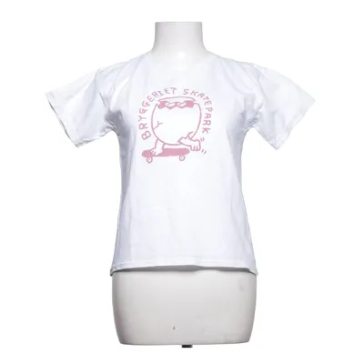 T-shirt (Blanc, Rouge) de Gildan Coton
