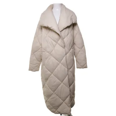 Vinterkappa (Beige) från PrettyLittleThing Polyester