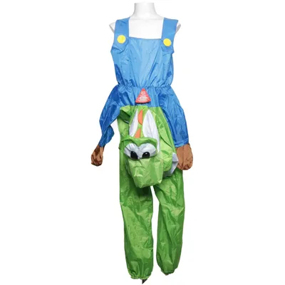 Maskeradkläder (Grön, Blå, Vit, Brun) från Super Mario Polyester