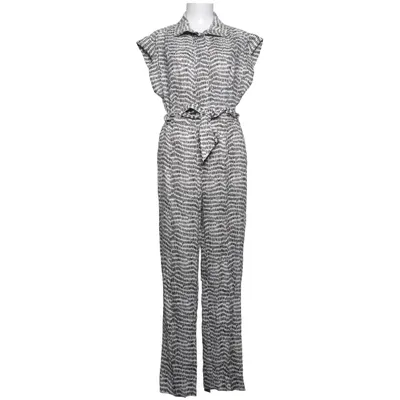Byxdress (Svart, Vit) från Massimo Dutti Linne, Viskos