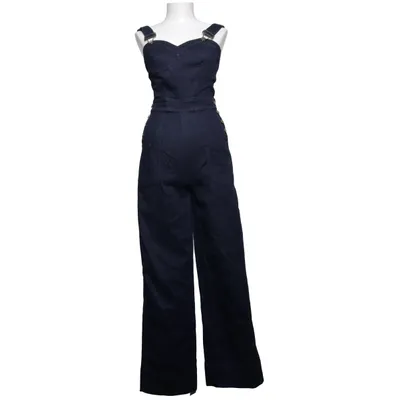 Dungarees (Blue) from Voodoo Vixen Cotton, Elastane