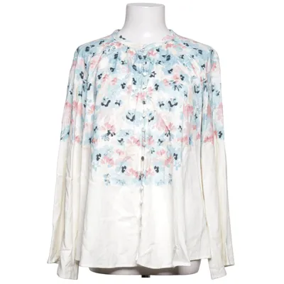 Blus (Vit, Flerfärgad) från By Malina Linne, Viskos