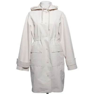 Regnfrakke (Beige) fra Zero Polyester, Polyurethan