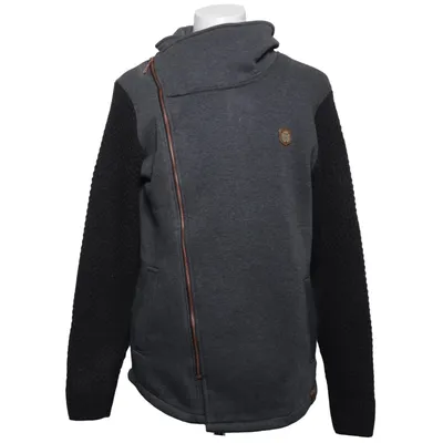 Kapuzenpullover (Grau, Schwarz) von Cipo & Baxx Acryl, Baumwolle, Polyester