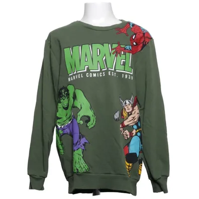 Sweatshirt (Groen, Meerkleurig) van LC Waikiki Katoen, Polyester