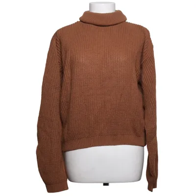 Turtleneck (Brown) from Boohoo Acrylic