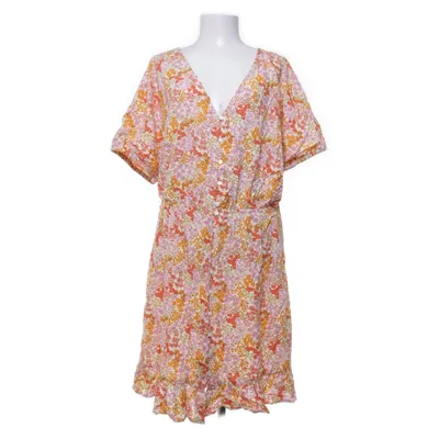 Långklänning (Orange, Flerfärgad) från Lindex Viskos