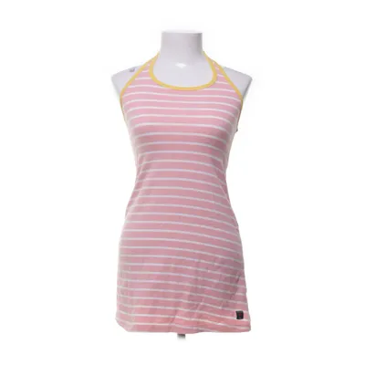 Klänning (Vit, Rosa) från Polarn O. Pyret Bomull, Elastan