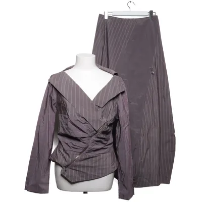Ensemble (Violet) de Sylvia Heise Coton, Soie