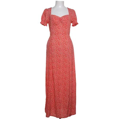 Långklänning (Röd, Vit) från Vintage Dressing Polyester