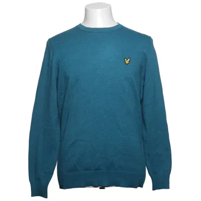 Pull-over (Bleu) de Lyle & Scott Coton, Laine