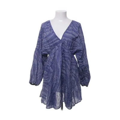 Jurk (Blauw, Meerkleurig) van H&M Trend Katoen
