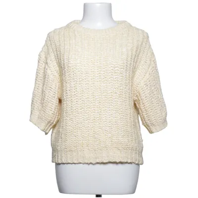 Sweater (Beige, Gul) fra Lindex Bomuld, Mohair, Polyamid, Polyester