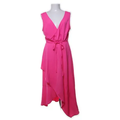 Omlottklänning (Rosa) från Warehouse Polyester