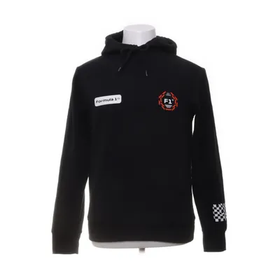 Huvtröja (Svart, Flerfärgad) från H&M Man Bomull, Polyester