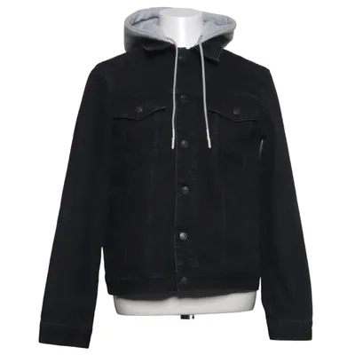 Jeansjacka (Svart, Grå) från SikSilk Bomull, Polyester, Viskos