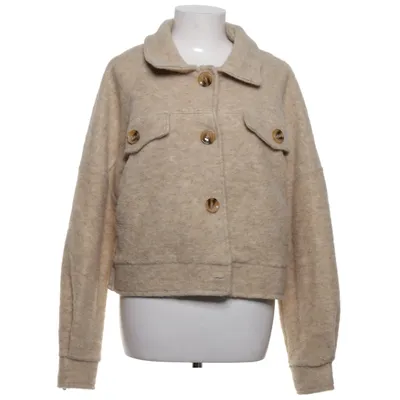 Överskjorta (Beige) från Design by Si Polyester, Ull