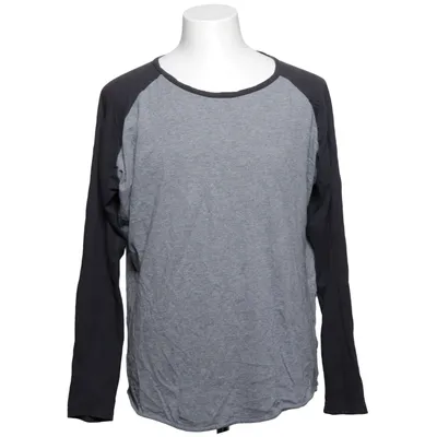 Baseballtröja (Grå, Svart) från Vailent Bomull