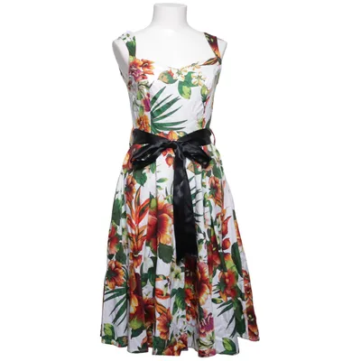 Robe (Blanc, Multicolore) de Hearts & Roses Coton, Élasthane