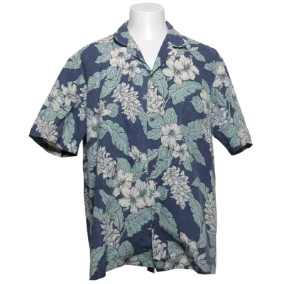 Chemise à manches courtes (Bleu, Vert, Blanc) de Royal Creations Coton, Polyester