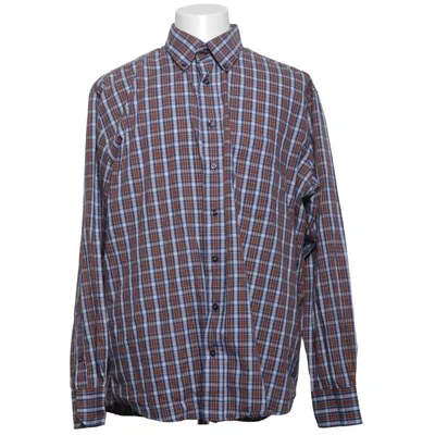 Chemise (Bleu, Marron, Blanc) de Victor Coton, Polyester