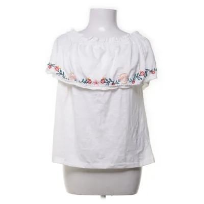 Top (Hvid) fra Janina Bomuld, Polyester