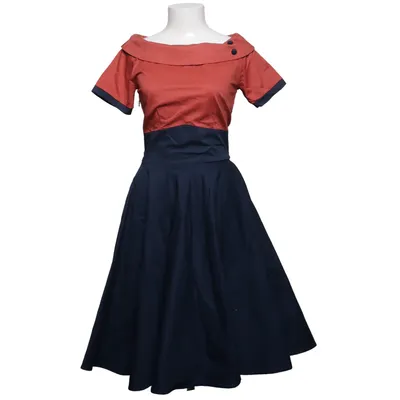 Dress (Red, Blue) from Dolly and Dotty Cotton, Elastane