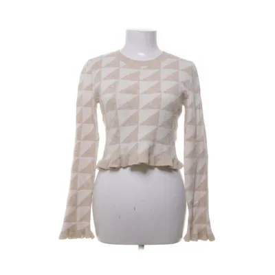 Trui (Beige, Wit) van & Other Stories Alpacawol, Polyamide, Viscose, Wol