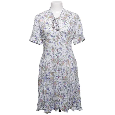 Dress (White, Multicolored) from Femkit Viscose