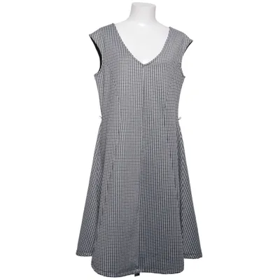 Kjole (Sort, Hvid) fra Anna Field Curvy Elastan, Polyester