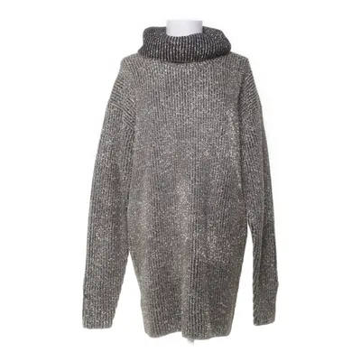 Turtleneck kjole (Sort, Guld) fra H&M Studio Polyester, Polyamid